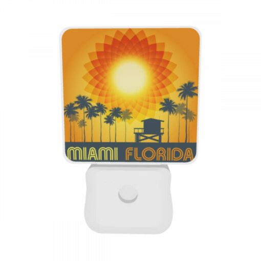 Night Light Set Of 2, A Sunny Day In Miami Florida. -Acrylic Night Light Shop 1e93d9b130ed1c58a64cd3a3e29abbd92bef0f82
