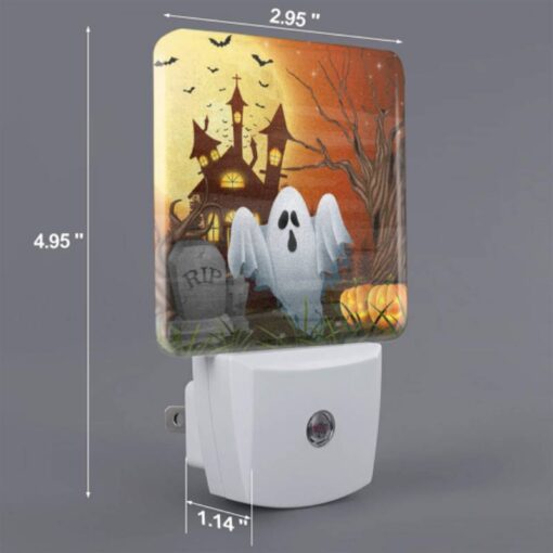 Night Light, A Spooky Scene With A Haunted House -Acrylic Night Light Shop 1ea93f5613611bdf73bf2d9481492cdb22f48f51