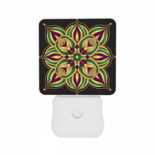 Night Light Set Of 2, A Colorful Flower With Green -Acrylic Night Light Shop 1eda2050f50626a51863ff60e1b6aea5f31f1aa3