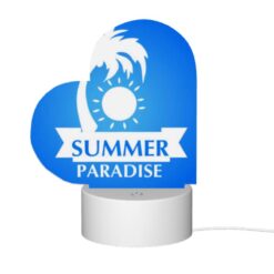 Love Acrylic Night Light, A Blue And White Logo For Summer Paradise. -Acrylic Night Light Shop 1efde6afd8b0d2e9c459100088d2fc38187c716b
