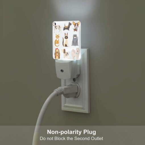 Night Light Set Of 2, A Collection Of Different Colored Dogs And Cats. -Acrylic Night Light Shop 1f6fdde162c3df80c86adab49226895459a08bc9