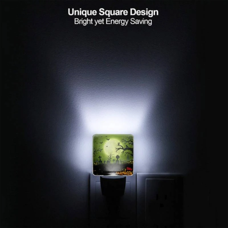 Night Light, A Halloween scene with a full moon and a bunch of gravestones. Night Light, A Halloween Scene With A Full Moon And A Bunch Of Gravestones. -Acrylic Night Light Shop 201302b692798acb8ec56711fefa809e3fe548f7