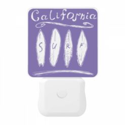Night Light, A Purple Drawing Of A Surfboard With The Word Surf On It. -Acrylic Night Light Shop 20628c626cdf17b1c8ab5635e86be96d243e298a