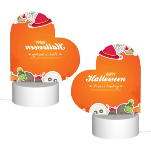 Love Acrylic Night Light, A Colorful Halloween Poster With Various Halloween Items. -Acrylic Night Light Shop 21585d7345f7dabf8f5bf9310b7f09c49cb03c7a