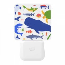 Night Light, A Colorful Cartoon Of Various Sea Creatures. -Acrylic Night Light Shop 2222ede870263ed3da196ed6cc3bab0dc11617b2