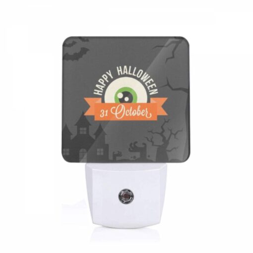 Night Light, A Halloween Poster With A Green Eye And The Date 31 October. -Acrylic Night Light Shop 22c046e35c8acca1cd766203f68f3b4c8c04af98