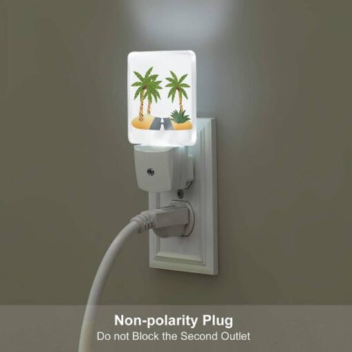 Night Light, A Road Is Shown Between Two Palm Trees. -Acrylic Night Light Shop 2306178c0d2ec867ced51b07c2bc22224eb26eef