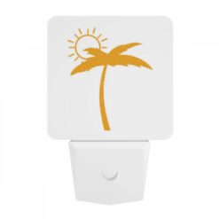 Night Light, A Sunny Day With A Yellow Sun And Two Palm Trees. -Acrylic Night Light Shop 234b8b3e496a5c37bb4bdcbb96350f5f2b7259aa