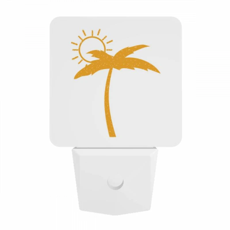 Night Light, A sunny day with a yellow sun and two palm trees. Night Light, A Sunny Day With A Yellow Sun And Two Palm Trees. -Acrylic Night Light Shop 234b8b3e496a5c37bb4bdcbb96350f5f2b7259aa