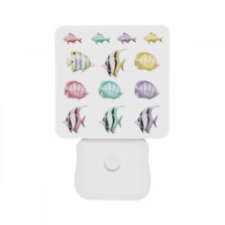Night Light Set Of 2, A Collection Of Different Colored Fish. -Acrylic Night Light Shop 2359cf86d20c34900ebb1ad940974ac972fb41a4