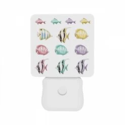 Night Light Set Of 2, A Collection Of Different Colored Fish. 8 Night Light Set Of 2, A Collection Of Different Colored Fish. -Acrylic Night Light Shop 2359cf86d20c34900ebb1ad940974ac972fb41a4