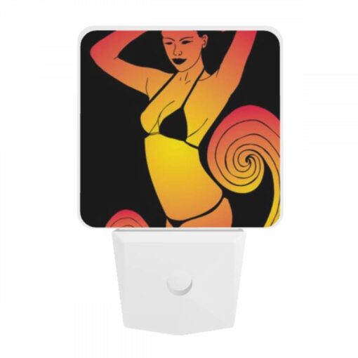 Night Light, A Woman Wearing A Bikini Is Posing For A Picture. -Acrylic Night Light Shop 23bfbbada13a3ac19c7b6b3ec0a836a8a4fef2ef