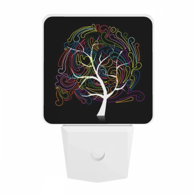 Night Light, A tree with a rainbow colored trunk. Night Light, A Tree With A Rainbow Colored Trunk. -Acrylic Night Light Shop 247c7b2b34435ad8564865ce7efc06ee793c8599