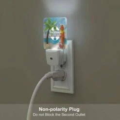 Night Light Set Of 2, A Vacations Logo With A Palm Tree And A Surfboard. 4 Night Light Set Of 2, A Vacations Logo With A Palm Tree And A Surfboard. -Acrylic Night Light Shop 24a7520da2472d89d2d72517a591419b6aa52074