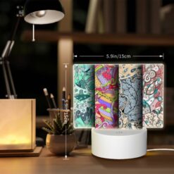 Rectangular Acrylic Night Light, Four Different Colored Designs Of A Tree. -Acrylic Night Light Shop 24b91580db28fce6ff5ae727d578d6a86e49676e