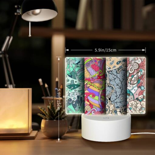 Rectangular Acrylic Night Light, Four Different Colored Designs Of A Tree. -Acrylic Night Light Shop 24b91580db28fce6ff5ae727d578d6a86e49676e