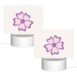 Rectangular Acrylic Night Light, A Pink Flower With Purple Petals. 1 Rectangular Acrylic Night Light, A Pink Flower With Purple Petals. -Acrylic Night Light Shop 257e9b270d72e6e3e2ef4bebc5ba95a65cb04ef5