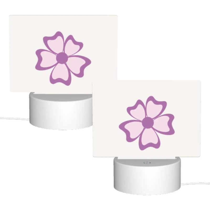 Rectangular Acrylic Night Light, A pink flower with purple petals. Rectangular Acrylic Night Light, A Pink Flower With Purple Petals. -Acrylic Night Light Shop 257e9b270d72e6e3e2ef4bebc5ba95a65cb04ef5