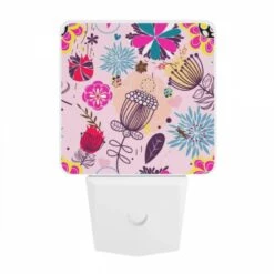 Night Light, A Colorful Floral Pattern With Pink 7 Night Light, A Colorful Floral Pattern With Pink -Acrylic Night Light Shop 258ff27f50667c9682e6f8b0b269b2a3b197e7c3