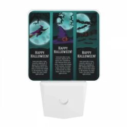 Night Light, Three Posters With The Words "Happy Halloween!" On Them. -Acrylic Night Light Shop 25c6acf8a8e431d3643d4b552b5490ce1060e5d1