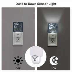 Night Light Set Of 2, A Surfboard With The Words "92 San Diego" Written On It. -Acrylic Night Light Shop 265d854cf7baccf2d59ba23581b115d77a601275