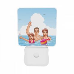 Night Light Set Of 2, A Family Of Three Is Enjoying A Day At The Beach. -Acrylic Night Light Shop 272f3c80291ecd1e2cfb8941512c6bf619e400a4
