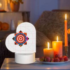 Love Acrylic Night Light, A Group Of People Are Standing Around A Circle With A Bullseye In The Middle. -Acrylic Night Light Shop 277fb42a54d85449269ea4786e3f2e78a850352f