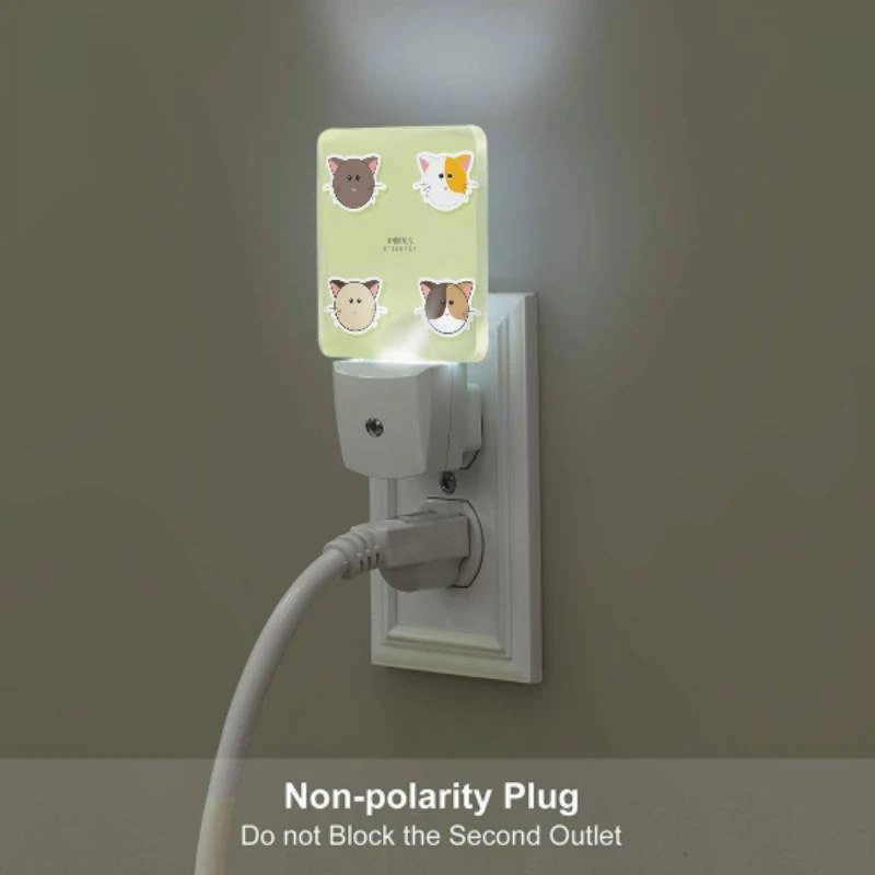 Night Light, Four different cat stickers are shown on a green background. Night Light, Four Different Cat Stickers Are Shown On A Green Background. -Acrylic Night Light Shop 28a435b5a8ed1a27d1200ad1c6dc3f19cd52b46a