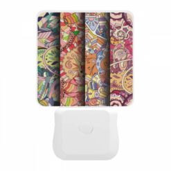 Night Light, Four Colorful And Intricate Designs Are Displayed Side By Side. -Acrylic Night Light Shop 2a8398f782f100f0eec14fff979b2cf8b117c9b7