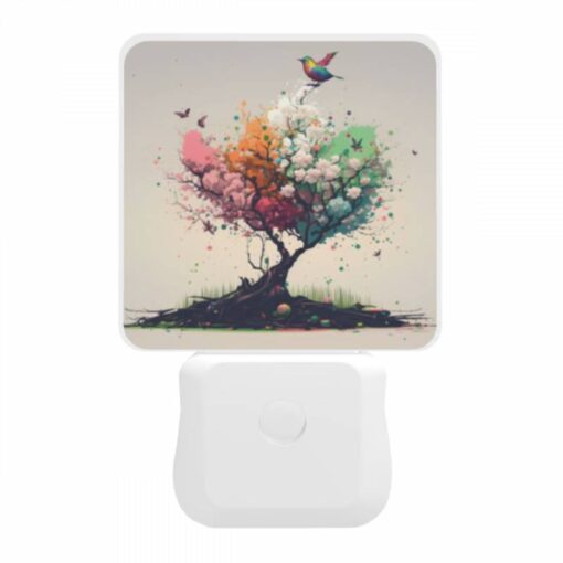 Night Light, A Tree With A Bird Sitting On Top Of It. -Acrylic Night Light Shop 2b7d10e2a354fbc7082913eb8ac77fe5b6e80e52