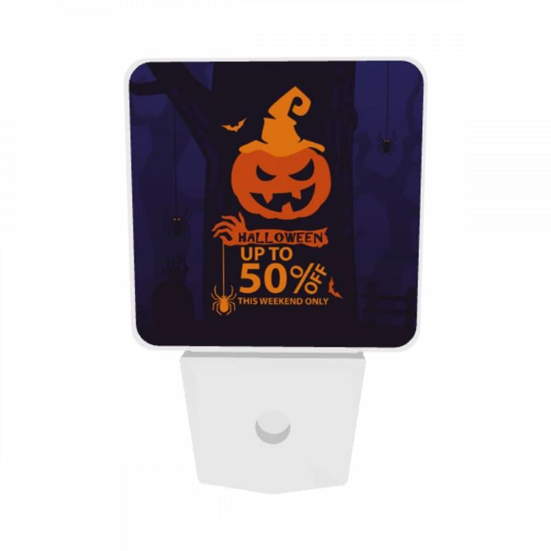 Night Light Set of 2, A Halloween advertisement with a 50% discount. Night Light Set Of 2, A Halloween Advertisement With A 50% Discount. -Acrylic Night Light Shop 2b849ae2c07213c40ddf16620f0bc2a014c78e82