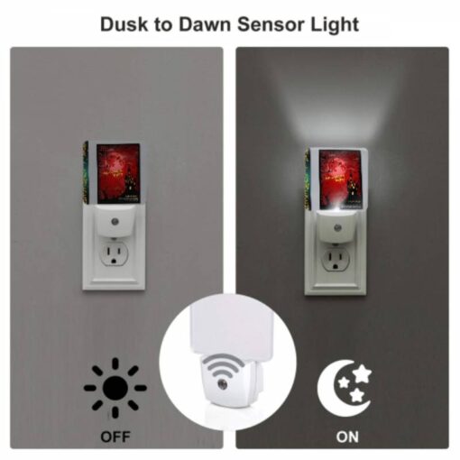 Night Light Set Of 2, A Poster With A Castle And A Spider Web On It. -Acrylic Night Light Shop 2b979c686b7b23ac7a233f8a0a611f5549f9f34d