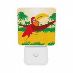 Night Light Set Of 2, A Red Bird With A Yellow Beak Is Flying In The Air. -Acrylic Night Light Shop 2c46a4ccd5090f7dad0b39ccbf703b4cc608c932