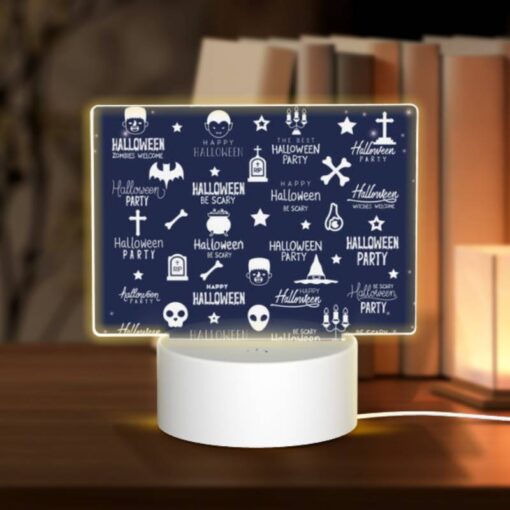 Rectangular Acrylic Night Light, A Collection Of Halloween Party Elements. -Acrylic Night Light Shop 2decd4d0d6c9434429c0a6906df02ebb7c7c52f8