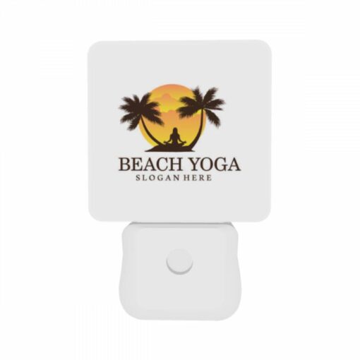 Night Light Set Of 2, A Logo For Beach Yoga. -Acrylic Night Light Shop 2e3921960a46ed6755fdca82e16b5156527d1060