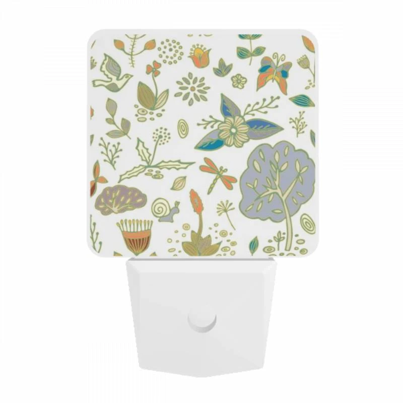 Night Light, A colorful floral pattern with various plants and flowers. Night Light, A Colorful Floral Pattern With Various Plants And Flowers. -Acrylic Night Light Shop 2fa22272f78858cd875955bdab982844fc530c85