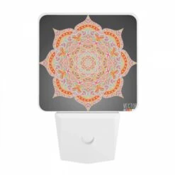Night Light, A Colorful And Intricate Design Is Displayed On A Gray Background. 7 Night Light, A Colorful And Intricate Design Is Displayed On A Gray Background. -Acrylic Night Light Shop 3086283a90cc218efe9c13b8af787be4e7618a22