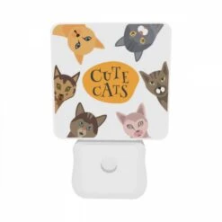 Night Light Set Of 2, A Collection Of Cute Cat Illustrations. -Acrylic Night Light Shop 30b2a7967550493ecffb2fcf9720b8bd56735dcf