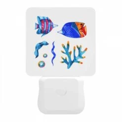 Night Light, A Colorful Fish And A Blue Fish Are Shown Together. -Acrylic Night Light Shop 30c15a22d871fc3a8fc5b01298010e5ef7f2fd29