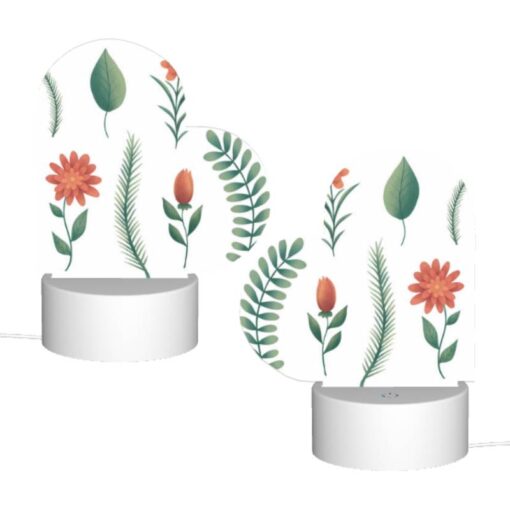 Love Acrylic Night Light, A Collection Of Six Different Flowers -Acrylic Night Light Shop 31122e6c680d9d32f86995e1caf8a64932d68e21