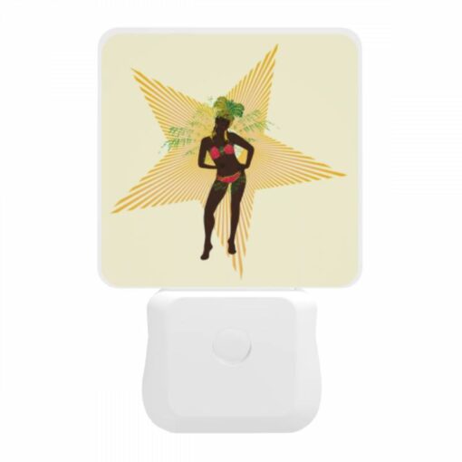 Night Light, A Woman In A Bikini Is Standing In Front Of A Star. -Acrylic Night Light Shop 323edf7d5e7e176f8f2ac765c3e9a93554ac649b