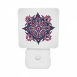 Night Light Set Of 2, A Colorful And Intricate Design Is Displayed On A White Background. 7 Night Light Set Of 2, A Colorful And Intricate Design Is Displayed On A White Background. -Acrylic Night Light Shop 32997371e104d01011f511383847b0aadd22e55d