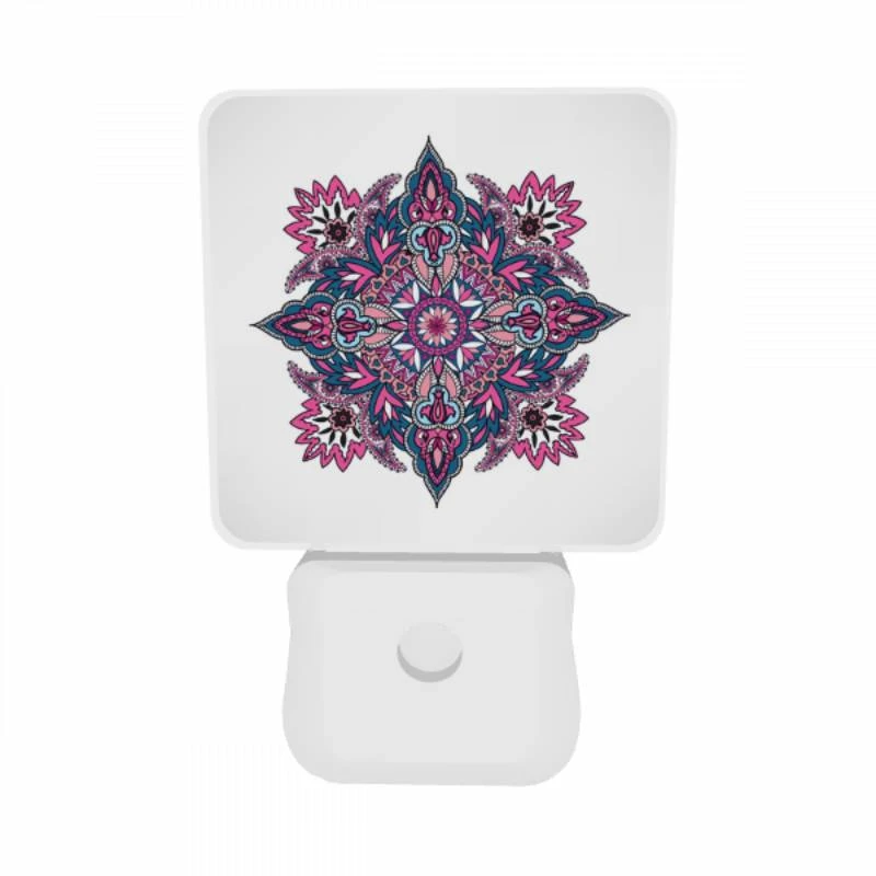 Night Light Set of 2, A colorful and intricate design is displayed on a white background. Night Light Set Of 2, A Colorful And Intricate Design Is Displayed On A White Background. -Acrylic Night Light Shop 32997371e104d01011f511383847b0aadd22e55d