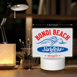 Rectangular Acrylic Night Light, A Logo For Bondi Beach Surfers. -Acrylic Night Light Shop 32c7cfae8267ab99e7724925cf61ad2f50456b71