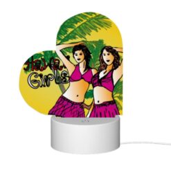 Love Acrylic Night Light, Two Women In Pink Bikinis Are Posing For A Picture. -Acrylic Night Light Shop 334bd2f5bac1074dc79aca84c3de5c8dd0fbb0b8