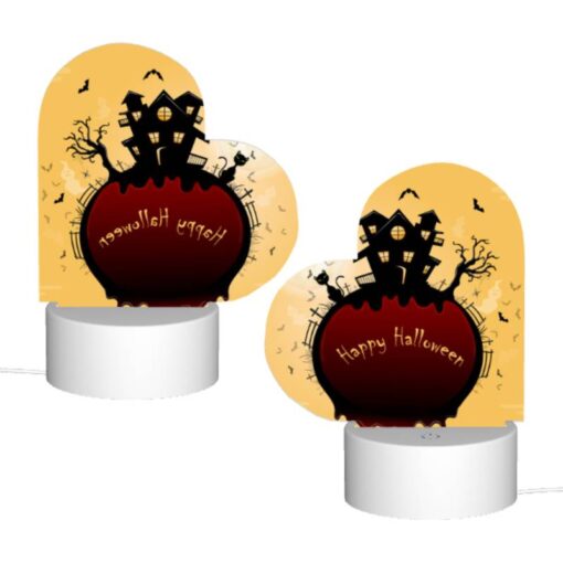 Love Acrylic Night Light, A Halloween Themed Image With A House -Acrylic Night Light Shop 34e7ce1c1bc22c7bc89438fd17e5cb27a65cbf49