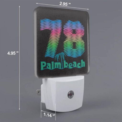 Night Light, A Colorful Logo For Palm Beach. -Acrylic Night Light Shop 34ee056374b3ca2f474ce10921c659c52bb68a95