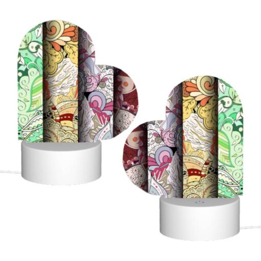 Love Acrylic Night Light, Three Colorful Designs Are Displayed On A Wall. -Acrylic Night Light Shop 358d59a5f855d7a581a9f095260f7b2320227663