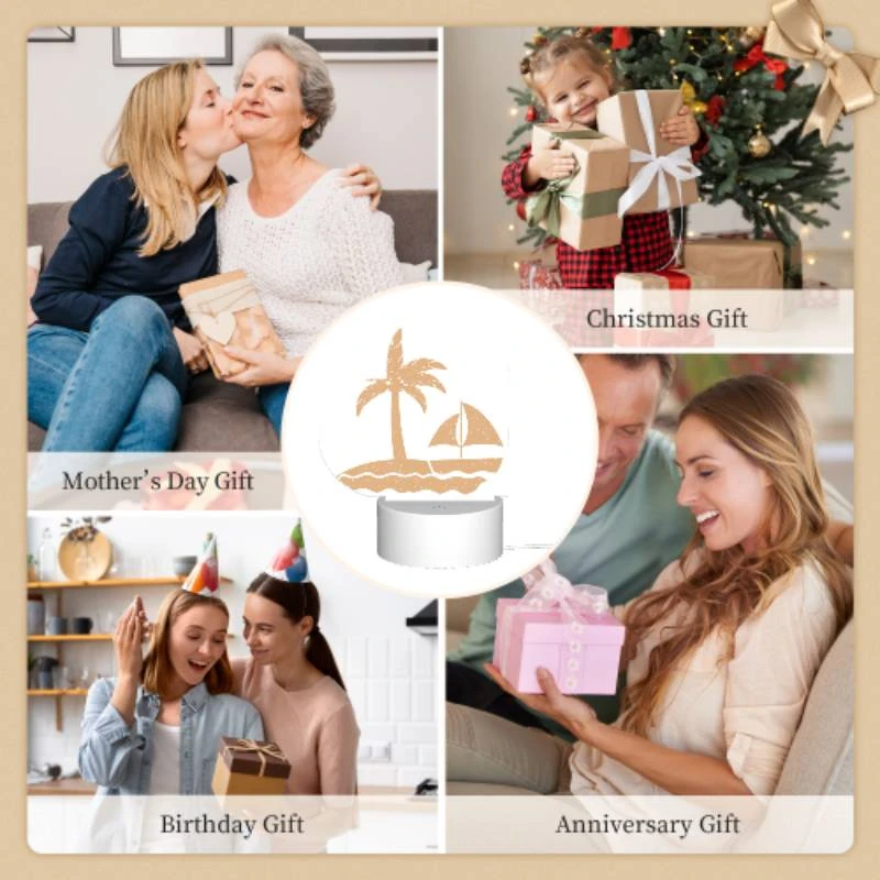 Love Acrylic Night Light, A sailboat is sailing in the ocean near a palm tree. Love Acrylic Night Light, A Sailboat Is Sailing In The Ocean Near A Palm Tree. -Acrylic Night Light Shop 366113caac01e7cfb843789db31cdc5b94e26b14