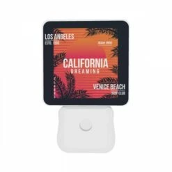 Night Light Set Of 2, A Colorful Poster Advertising A Surf Club In Venice Beach -Acrylic Night Light Shop 3671cac387131dc2036327842a244068e543ff52